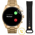 Touchscreen smartwatch with extra silicone strap Collezione Primavera / Estate Michael Kors